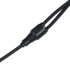 Moulded Y Split - 1.0m 2.5mm 16A Connectors