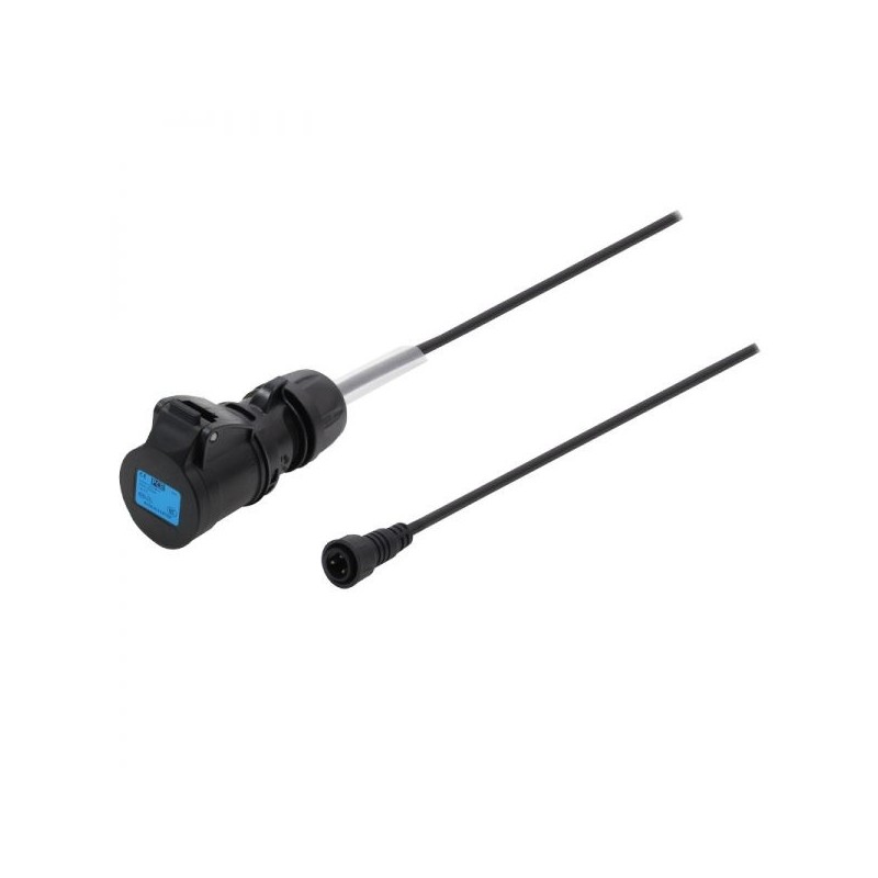 LEDJ 0.5m 16A Socket to LEDJ IP Plug Cable