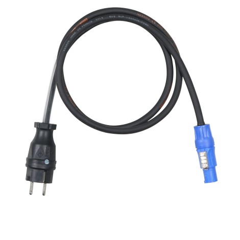 LEDJ 1.5m PCE Schuko - Neutrik PowerCON Cable