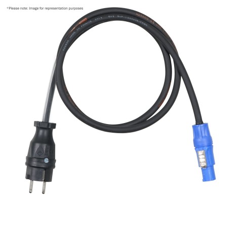 LEDJ 2m PCE Schuko - Neutrik PowerCON Cable - 1.5mm H07RN-F