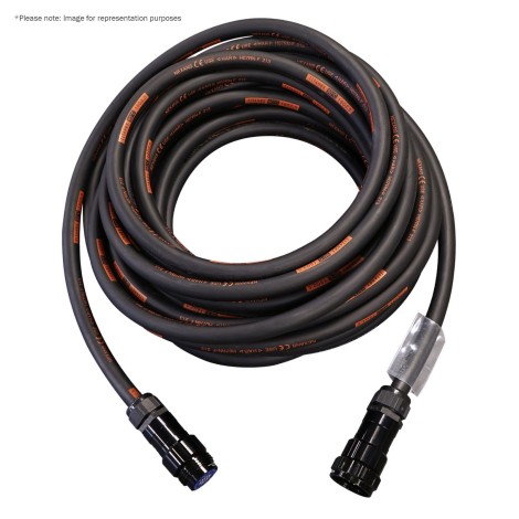 eLumen8 10.0m Socapex 19-Pin Male - Female Titanex 2.5mm Cable