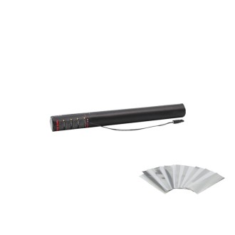 The Confetti Maker Electric Confetti Cannon 50cm White Silver
