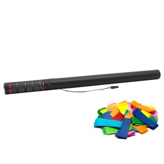 Electric Confetti Cannon 80cm Multicoloured