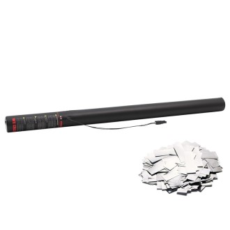 The Confetti Maker Electric Confetti Cannon 80cm Metallic Silver