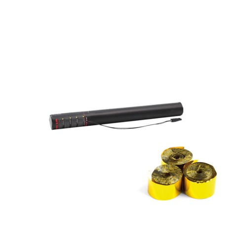 The Confetti Maker Electric Streamer Cannon 50cm Metallic Gold