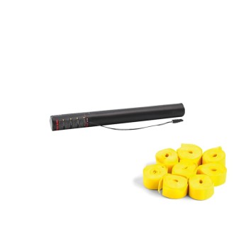 The Confetti Maker Electric Streamer Cannon 50cm Yellow
