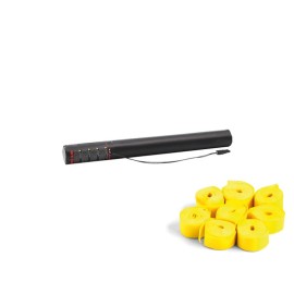 The Confetti Maker Electric Streamer Cannon 50cm Yellow