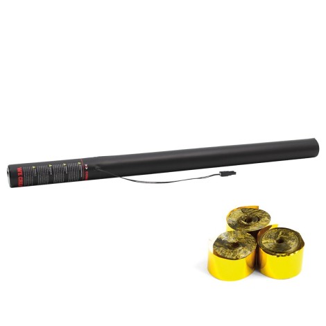The Confetti Maker Electric Streamer Cannon 80cm Metallic Gold