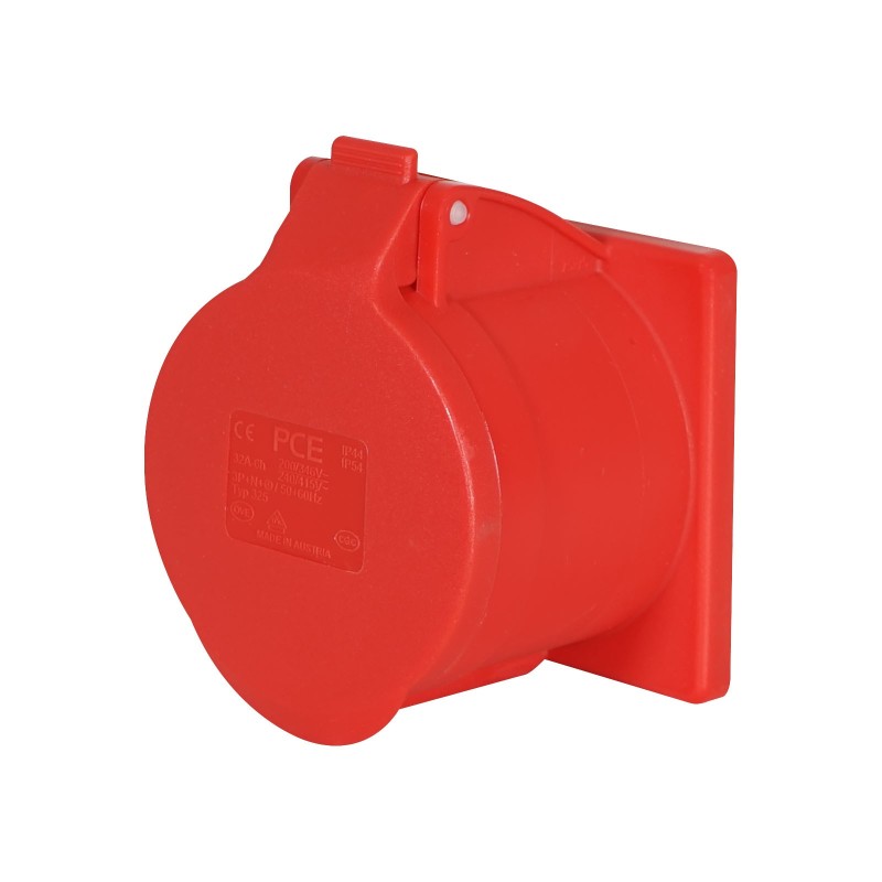 PCE 32A 400V 3P+N+E Panel Socket for IMST/ISCHL (325-6F7RVX)