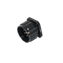 eLumen8 Socapex 7-Pin Panel Male Plug P7-PM-S-BK-UL