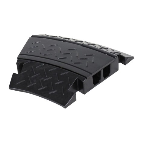 eLumen8 CP 230CB 2 Channel Cable Ramp 30 Degree Corner (Black Lid)