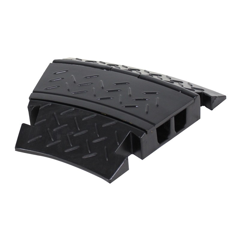 eLumen8 CP 230CB 2 Channel Cable Ramp 30 Degree Corner (Black Lid)