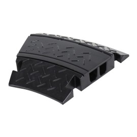 eLumen8 CP 230CB 2 Channel Cable Ramp 30 Degree Corner (Black Lid)