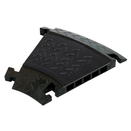 eLumen8 CP 535CB 5 Channel Cable Ramp 30 Degree Corner (Black Lid)