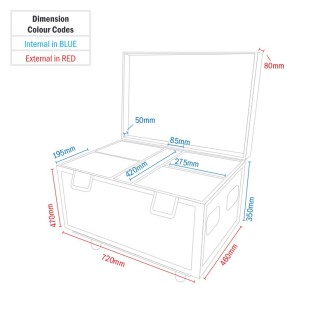 Equinox Quad Vortex Flight Case
