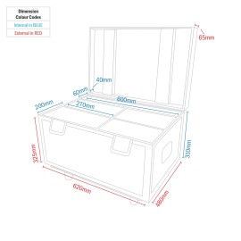 Equinox Quad Fusion 140 Flight Case