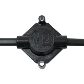 PCE 100m ES Festoon, 1m Spacing with 16A Plug and Socket