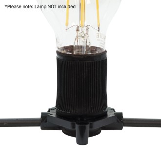 PCE 100m ES Festoon, 1m Spacing with 16A Plug and Socket