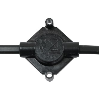 PCE 100m ES Festoon, 3m Spacing with 16A Plug and Socket