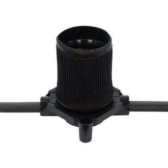 PCE 100m ES Festoon, 3m Spacing with 16A Plug and Socket
