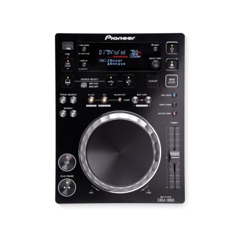 CDJ-350 Digital DJ Deck with CD Drive and USB Playback