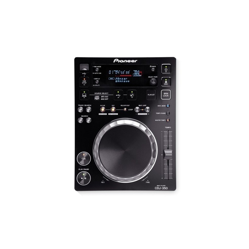 CDJ-350 Digital DJ Deck with CD Drive and USB Playback