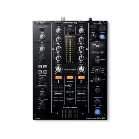 DJM-450K 2Ch DJ Mixer with USB & On-Board Effects BLACK