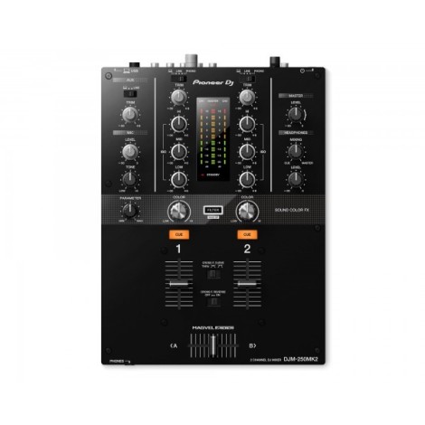 DJM-250MK2 2Ch DJ Mixer with USB & On-Board Effects BLACK