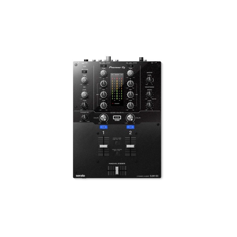 DJM-S3 Two-Channel Mixer for Serato DJ and Serato DVS