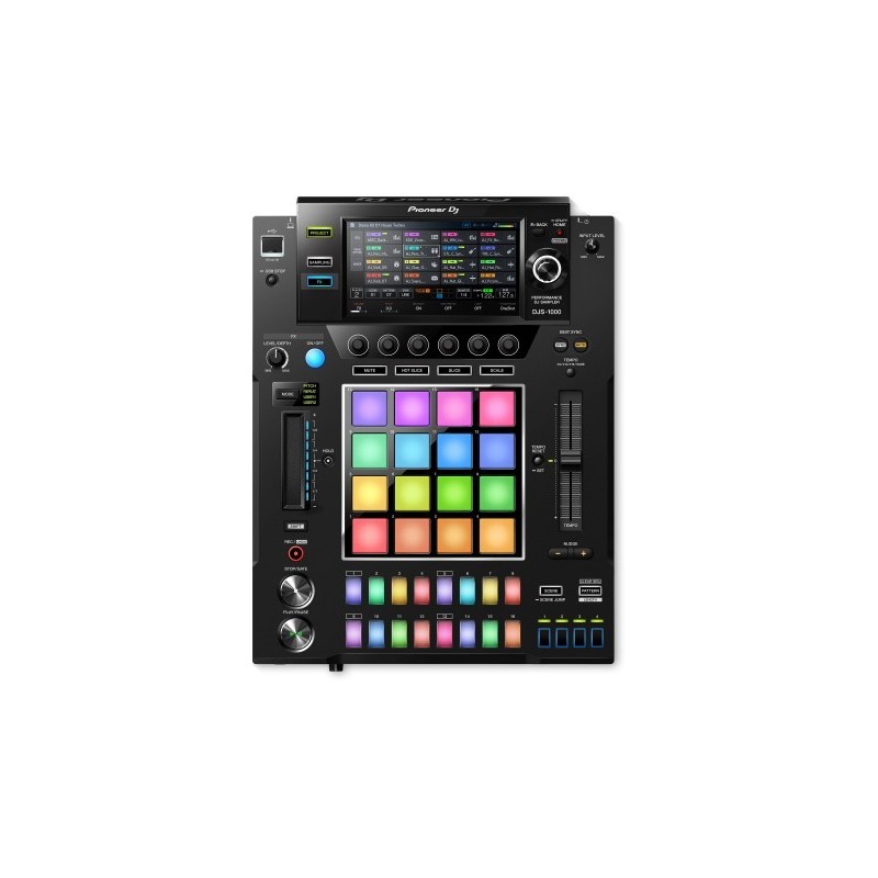 DJS-1000 DJ Standalone Sampler with 7" Touchscreen