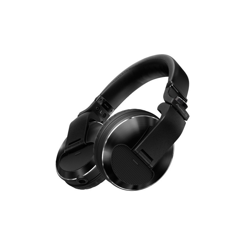 HDJ-X10-K Pro DJ 50mm Headphones with Swivel Ear Black