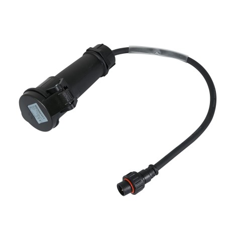0.5m LEDJ IP Socket Cable to Mennekes 16A Socket