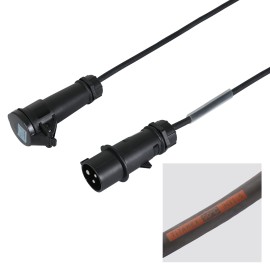 10m 1.5mm 16A Male - 16A Female Cable, Mennekes