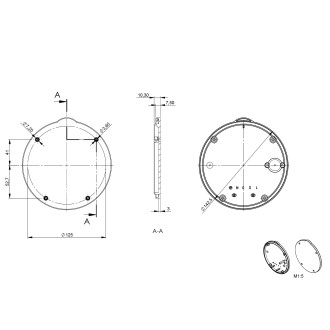 Blanking Plate, XREEL 250