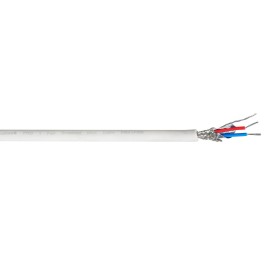 PRO Screened 1 Pair DMX Cable DMX1PRW, 100m Drum White