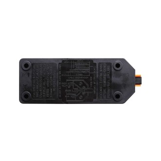 2 Gang 13A HD Mains Socket, Orange (ELS132O)