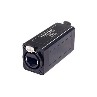 EtherCON RJ45 CAT5 FeedThrough Coupler - NE8FF