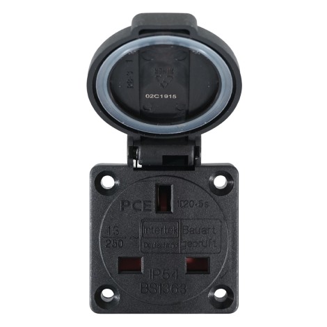 13A Panel Mount Socket - 1020-5s