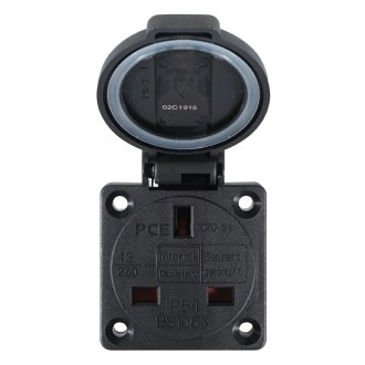 13A Panel Mount Socket - 1020-5s