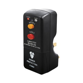 Rewireable Plug In RCD 30mA Adaptor (PRCDKB)