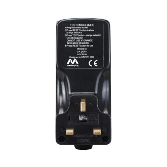 Rewireable Plug In RCD 30mA Adaptor (PRCDKB)