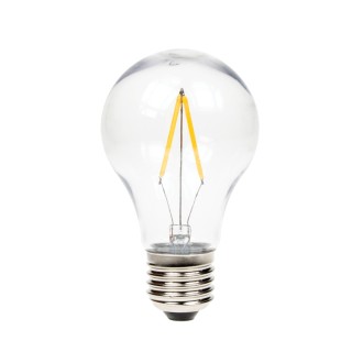 2W Dimmable LED Filament GLS Polycarbonate Lamp 2700K ES