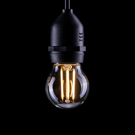 4W LED Filament Golf Ball Lamp 2700K SES