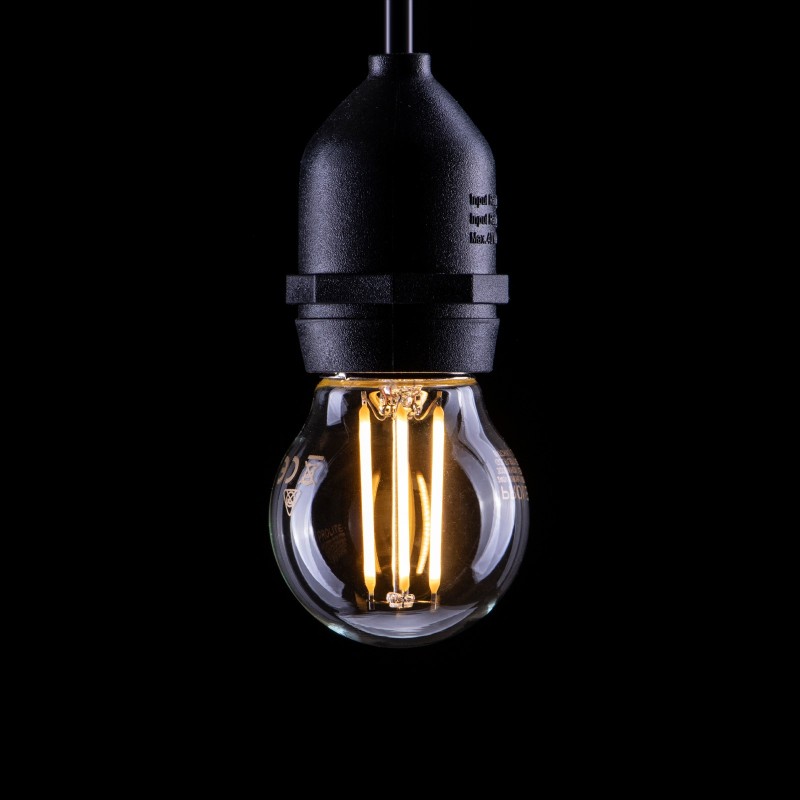 4W LED Filament Golf Ball Lamp 2700K SES