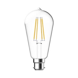 Tungsram 4.5W LED Clear ST64 Filament Lamp, B22 2700K