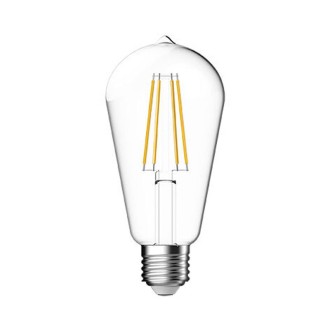 Tungsram 4.5W LED Clear ST64 Filament Lamp, E27 2700K