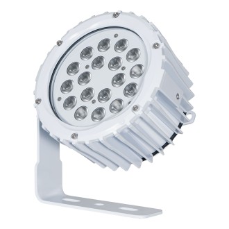 Aspect XL Exterior Blue Feature Light (White Housing) - 6 Degree