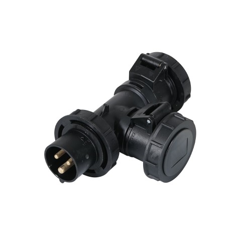 16A 230V T Connect - IP67 2 Way 16A Splitter (94326003)