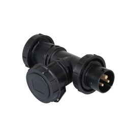 16A 230V T Connect - IP67 2 Way 16A Splitter (94326003)