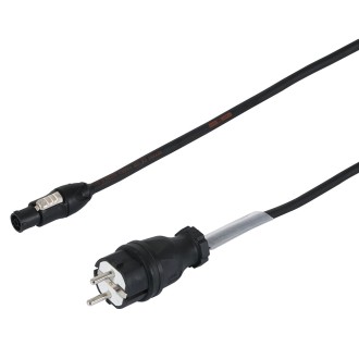 5m PCE Schuko - Neutrik PowerCON TRUE1 TOP Cable